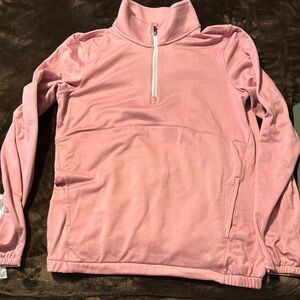 Pink Puma Golf Pullover
